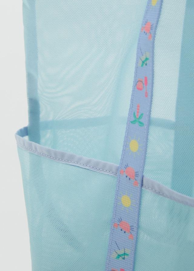 Mango Shopper Bag In Mesh-Optik