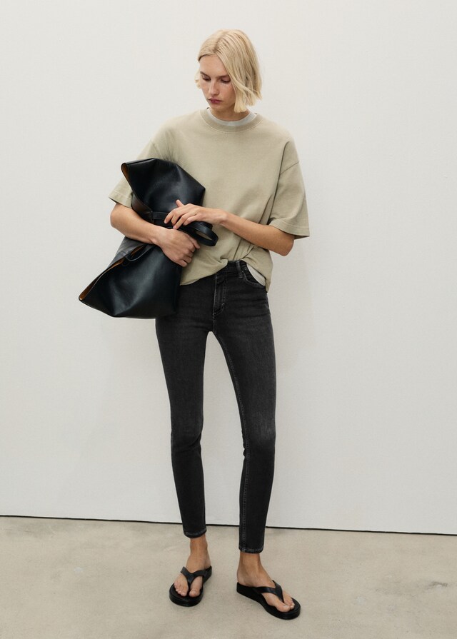 Mango Skinny-Jeans Mit Mit Mittlerer Bundhöhe