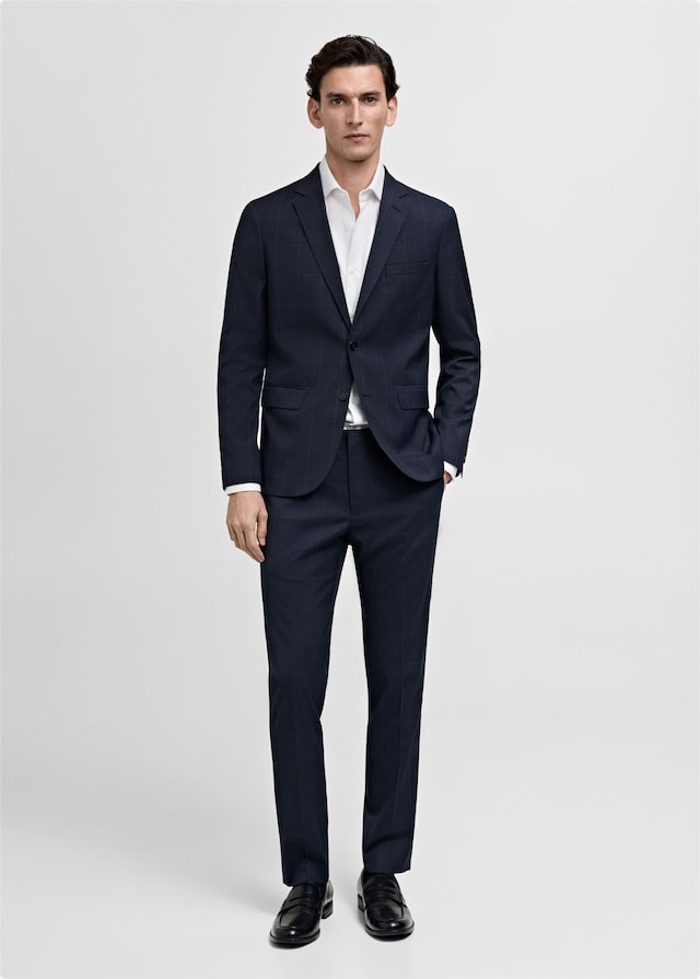 Mango Slim Fit-Anzughemd Aus 100 % Baumwolle