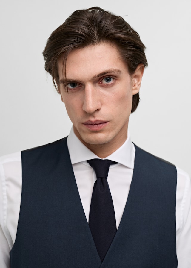 Mango Slim Fit Anzugweste