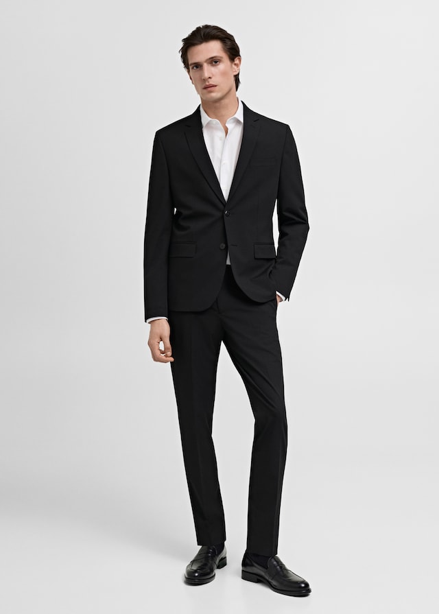 Mango Slim Fit-Oberhemd Aus Baumwoll-Popeline