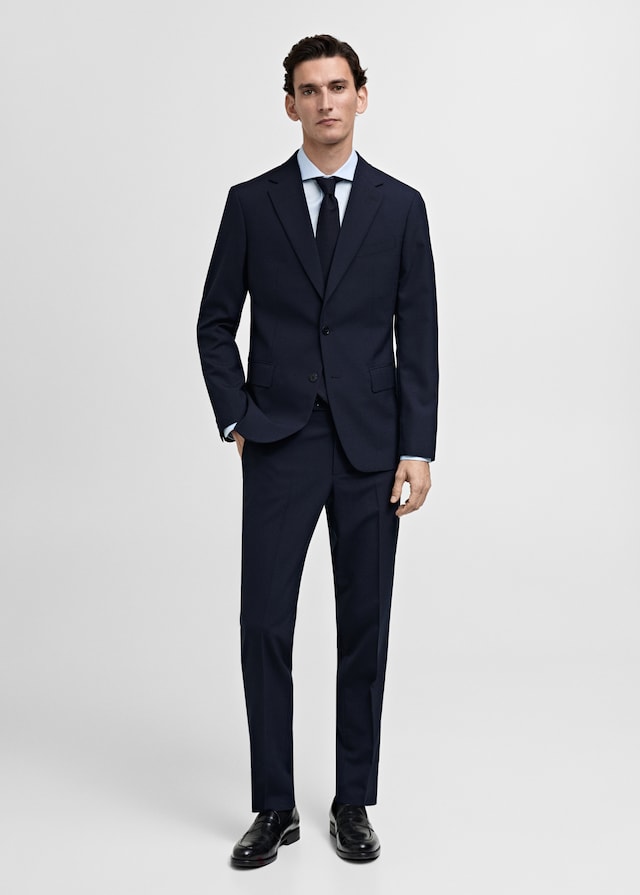 Mango Slim Fit-Oberhemd Aus Baumwoll-Popeline