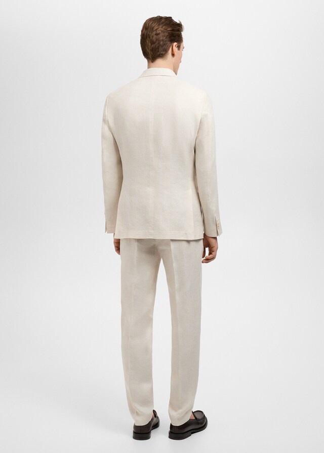 Mango Slim-Fit-Sakko Amalfi Aus 100 % Leinen