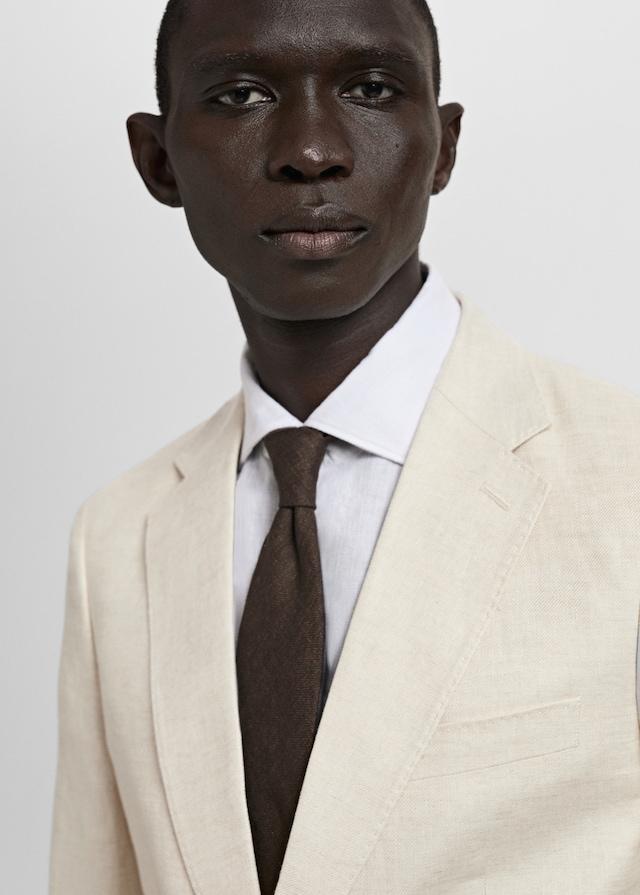 Mango Slim-Fit-Sakko Amalfi Aus 100 % Leinen