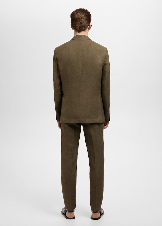 Mango Slim-Fit-Sakko Amalfi Aus 100 % Leinen