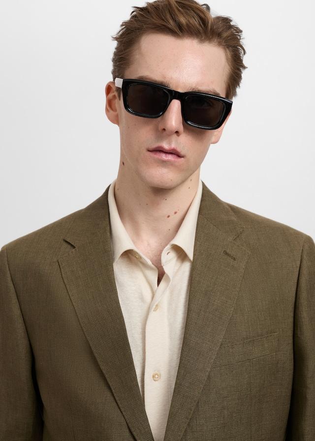 Mango Slim-Fit-Sakko Amalfi Aus 100 % Leinen