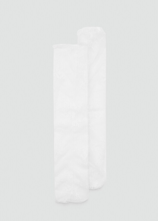 Mango Socken Mit Spitzen-Design