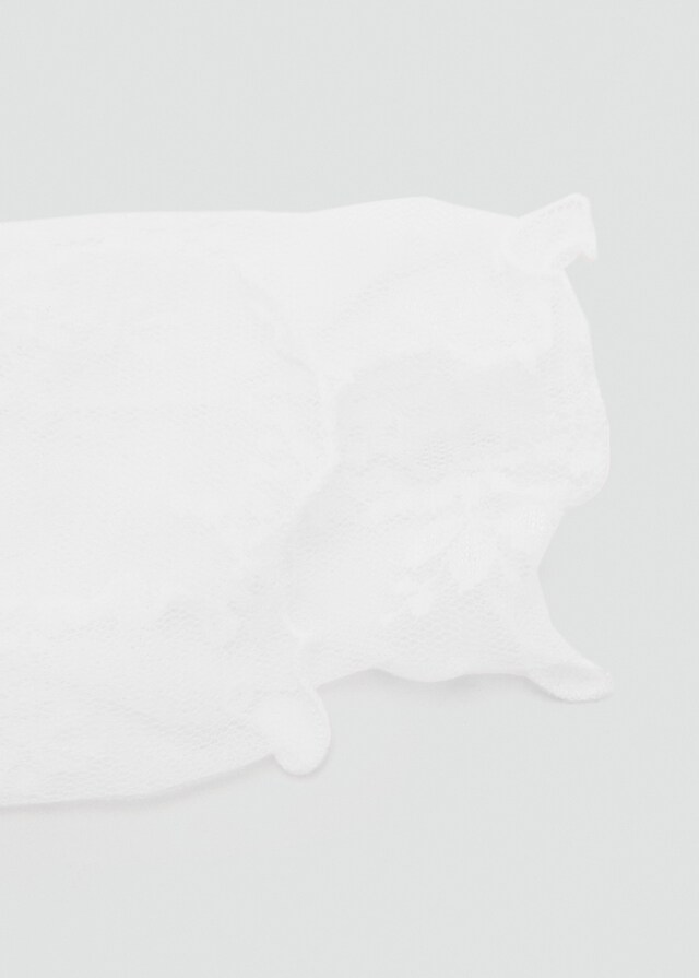 Mango Socken Mit Spitzen-Design