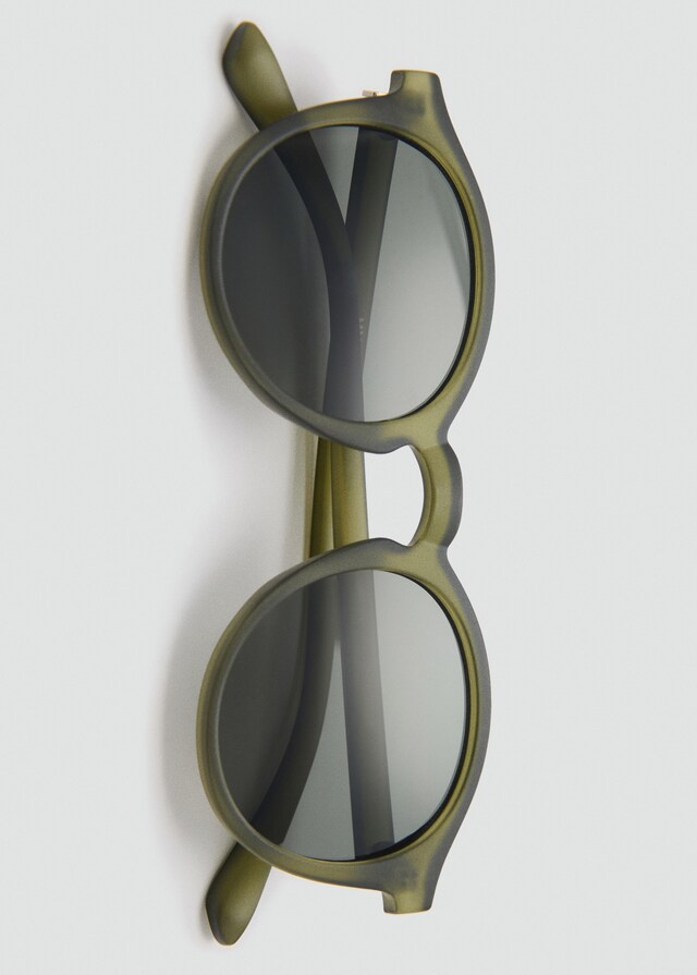 Mango Sonnenbrille Mit Azetatfassung