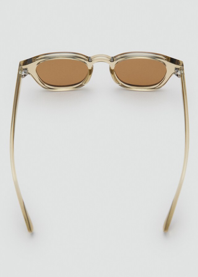 Mango Sonnenbrille Mit Halbtransparentem Gestell