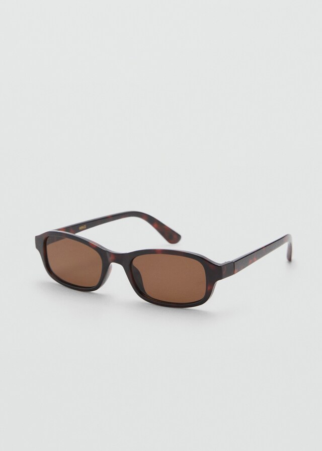 Mango Sonnenbrille Mit Rechteckigem Brillengestell