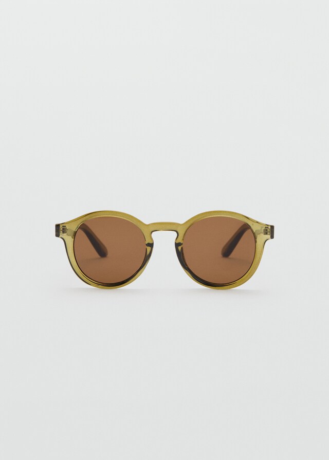 Mango Sonnenbrille mit rundem Gestell