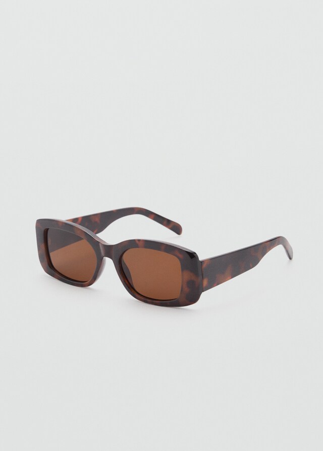 Mango Sonnenbrille Mit Viereckiger Brillenfassung