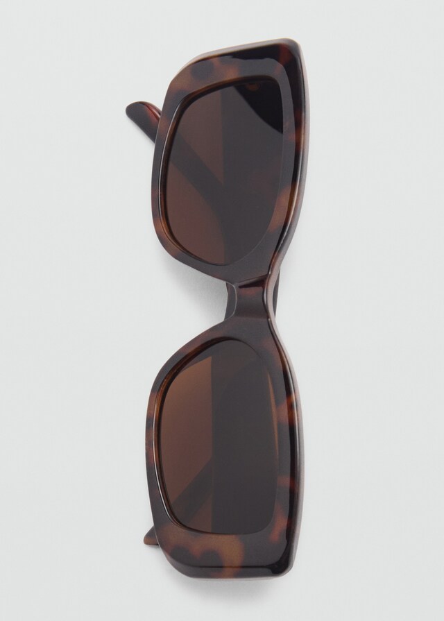 Mango Sonnenbrille Mit Viereckiger Brillenfassung