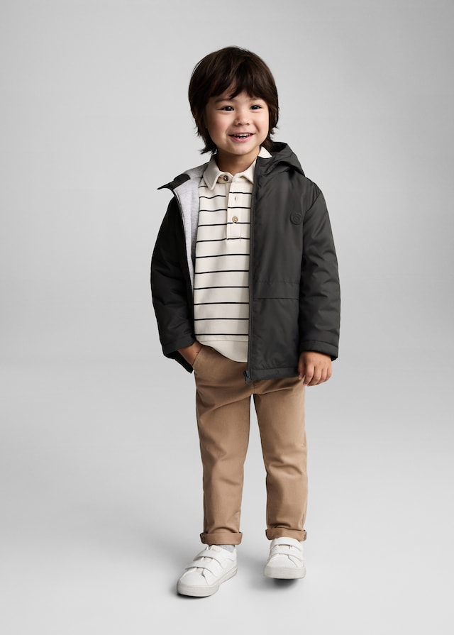 Mango Stepp-Anorak Mit Kapuze