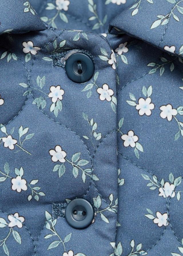 Mango Steppanorak Mit Blumenmuster