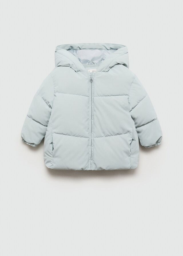 Mango Steppanorak Mit Fleece-Innenfutter