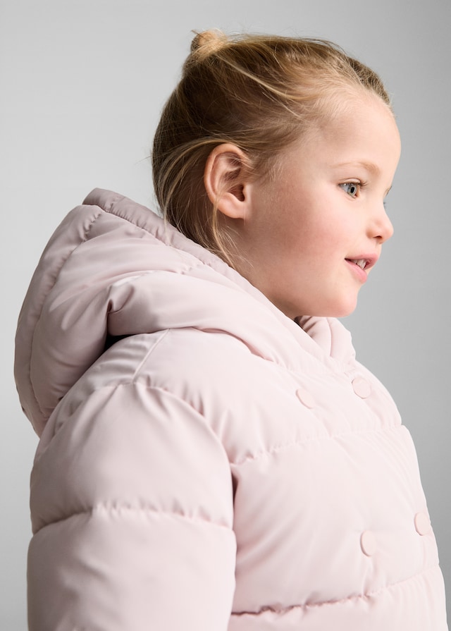 Mango Steppanorak Mit Innenfutter Aus Plüsch