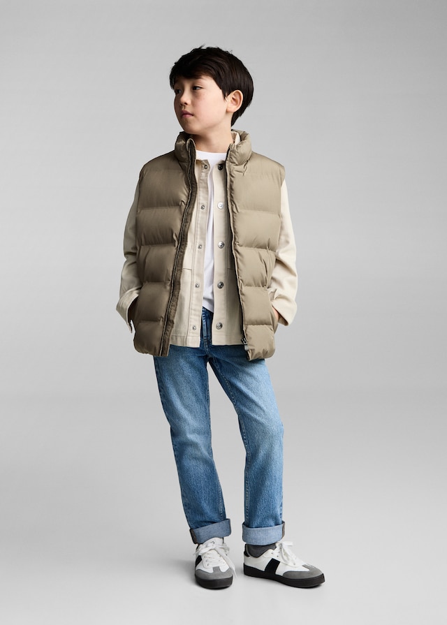 Mango Steppanorak Mit Taschen