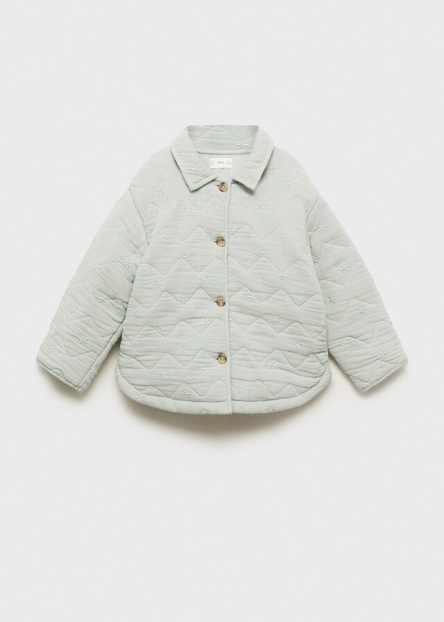 Mango Steppjacke Aus Baumwolle