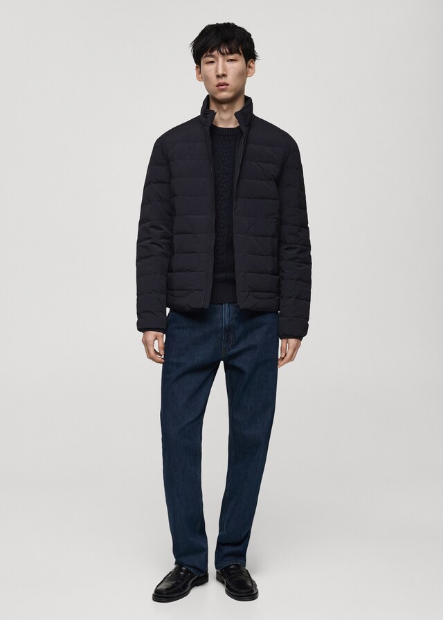 Mango Steppjacke Mit Daunen- Und Federfüllung