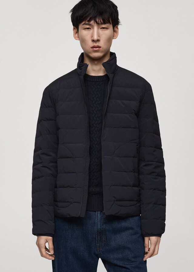 Mango Steppjacke mit Daunen- und Federfüllung