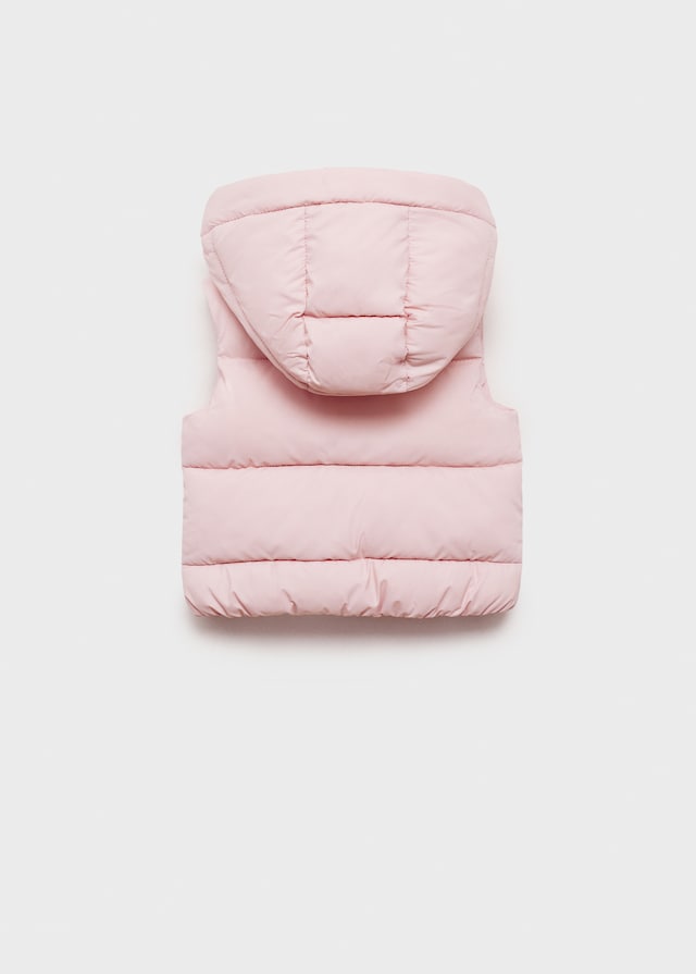 Mango Steppweste Mit Kapuze