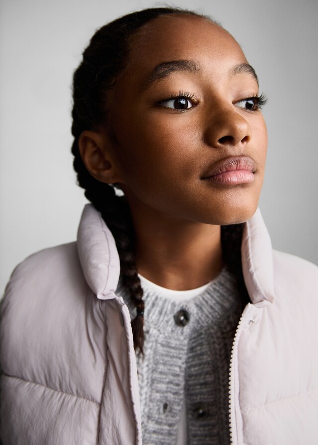 Mango Steppweste Mit Knöpfen