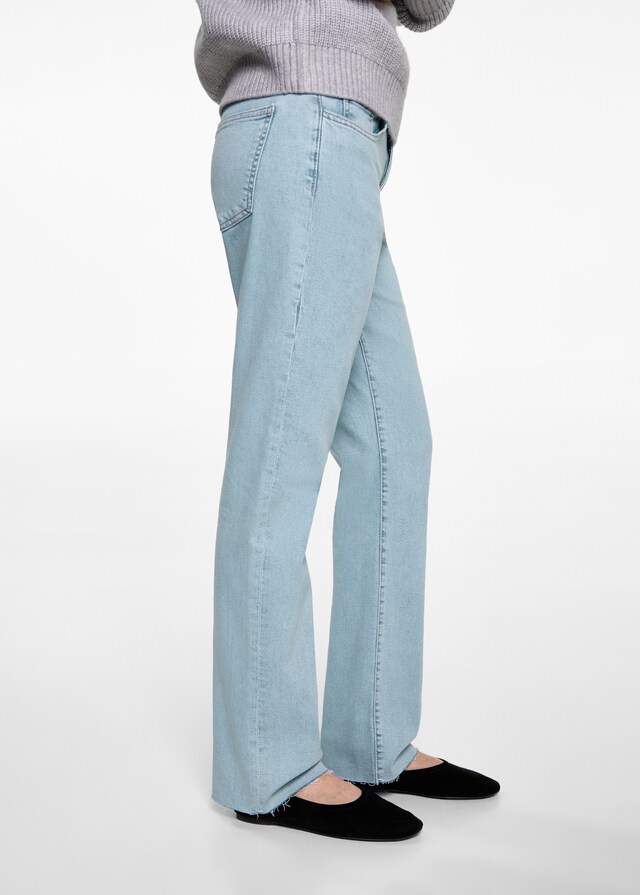 Mango Straight Fit Jeans