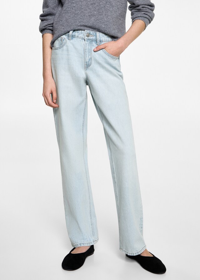 Mango Straight Fit Jeans