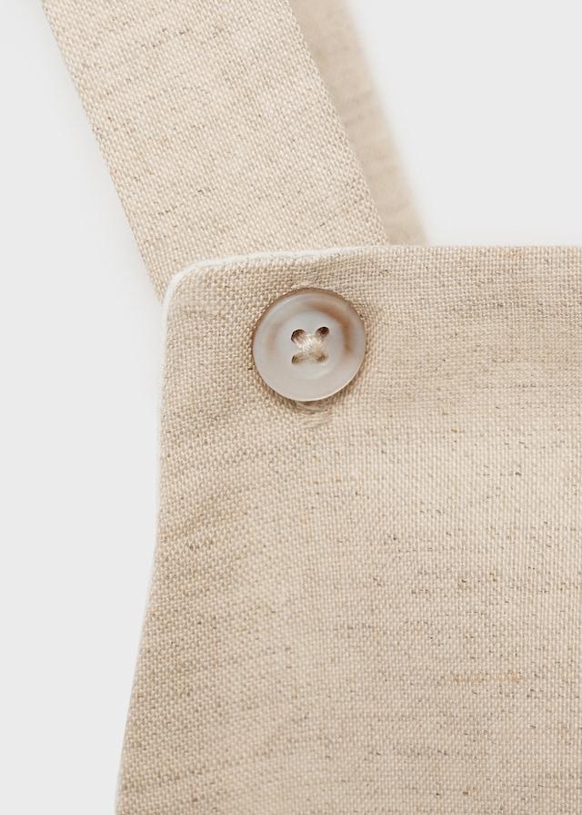 Mango Strampler Aus Leinen