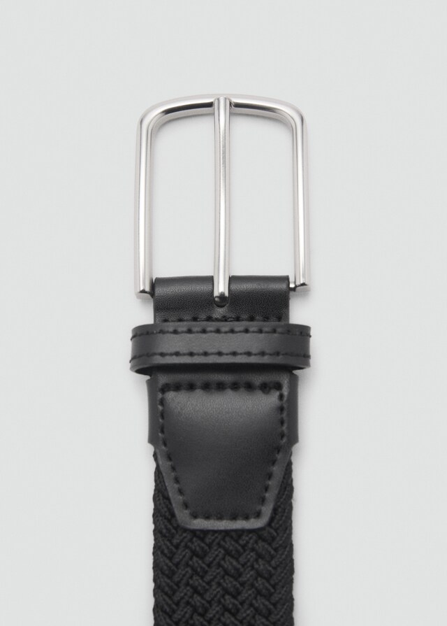 Mango Stretchgürtel In Flecht-Optik