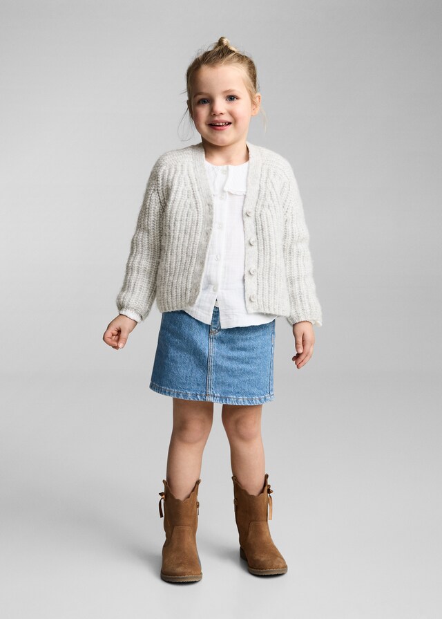 Mango Strickcardigan mit Knöpfen