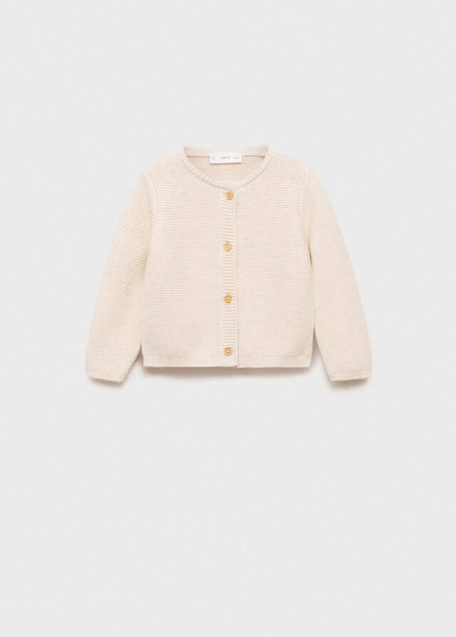 Mango Strickjacke mit Knöpfen