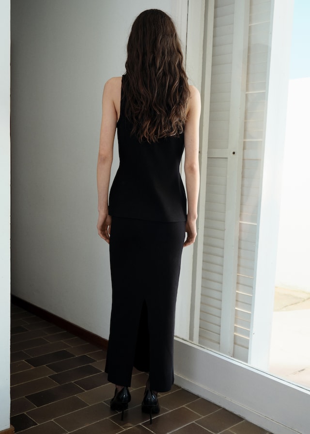 Mango Strickjacke Mit Schmuckknöpfen