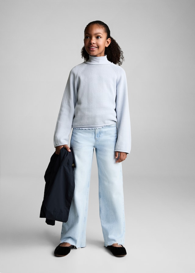 Mango Strickpullover Aus 100 % Baumwolle