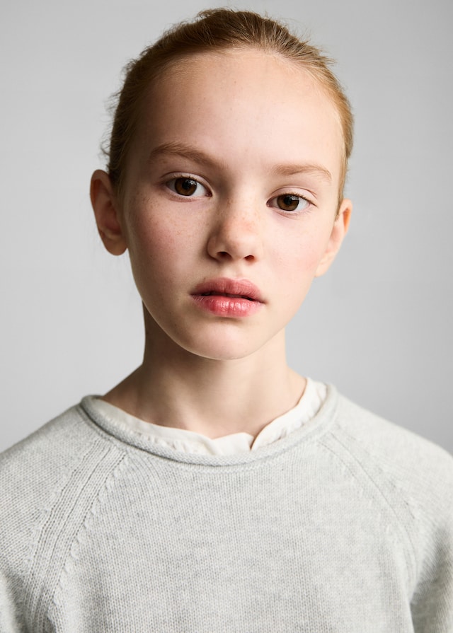 Mango Strickpullover Aus 100 % Baumwolle