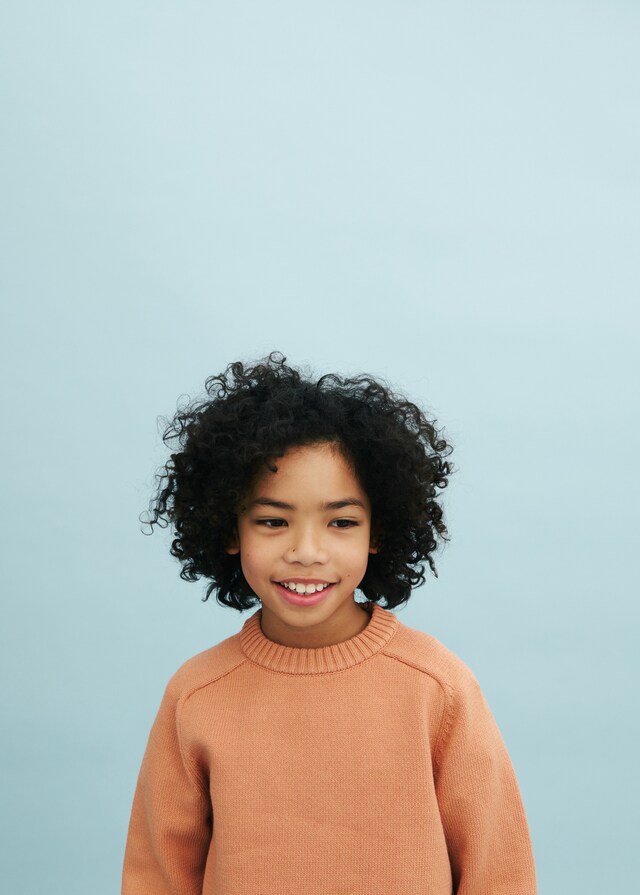 Mango Strickpullover aus Baumwolle