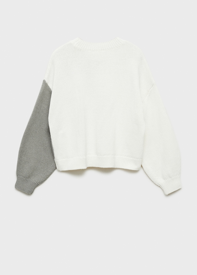 Mango Strickpullover Mit Geblümtem Design