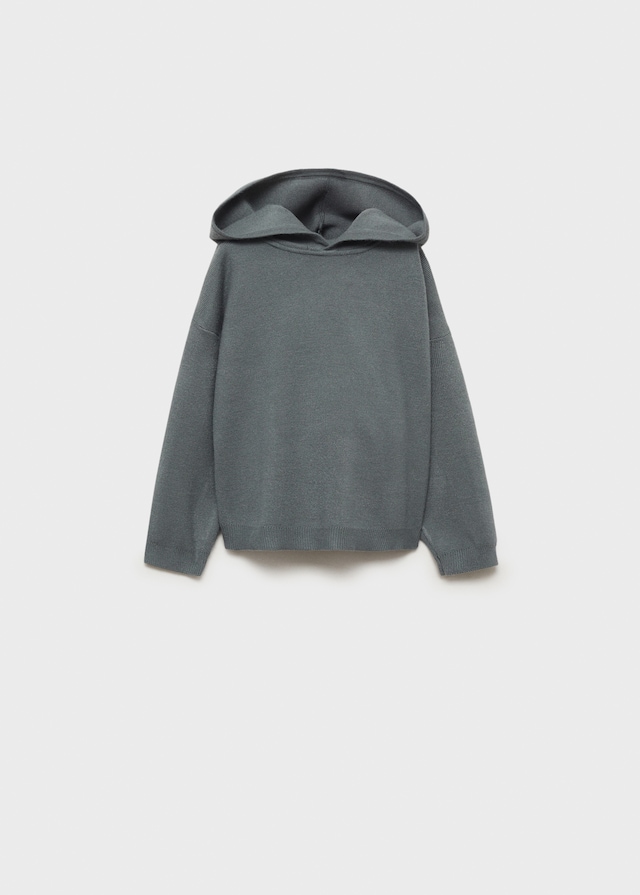 Mango Strickpullover Mit Kapuze