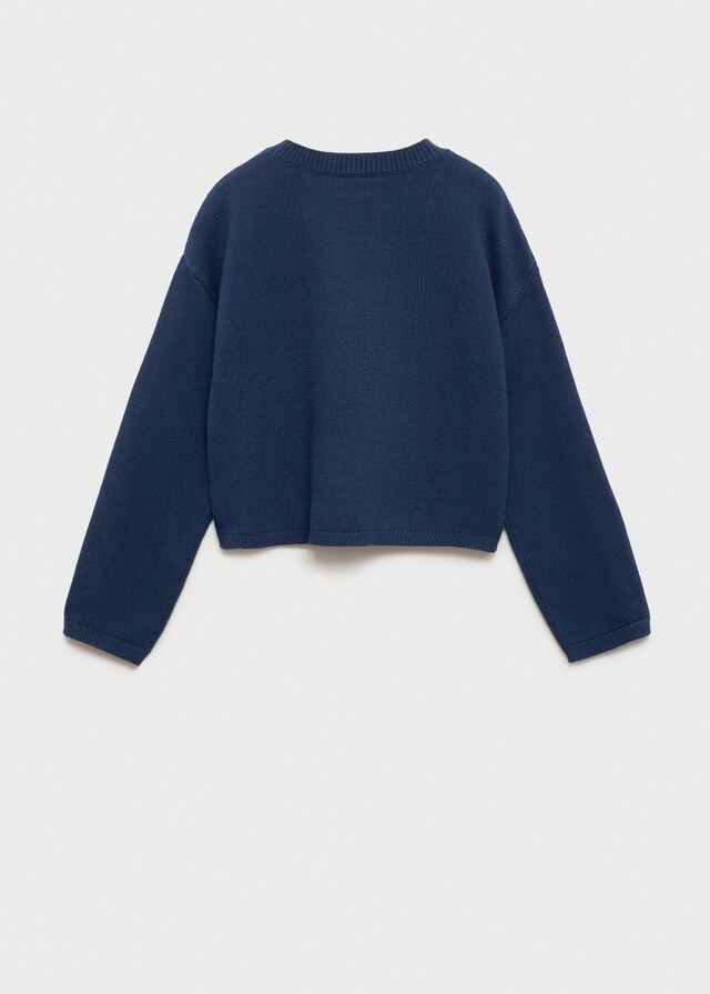 Mango Strickpullover Mit Schmucksteinen