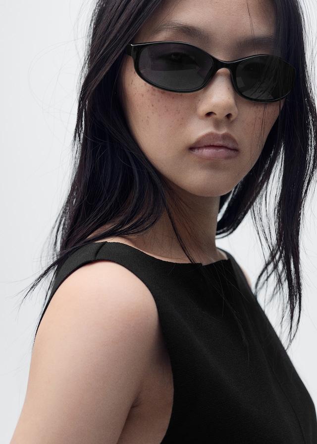 Mango Stricktop Mit Bateau-Ausschnitt