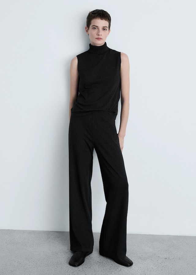 Mango Stricktop Mit Rollkragen