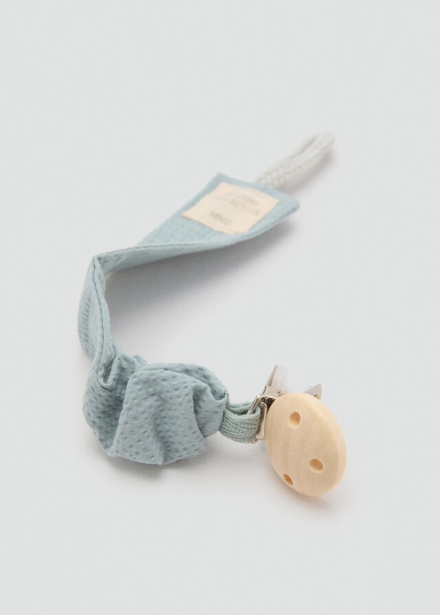 Mango Strukturierte Schnuller-Brosche