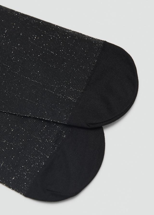 Mango Strumpfhose Mit Lurex-Detail