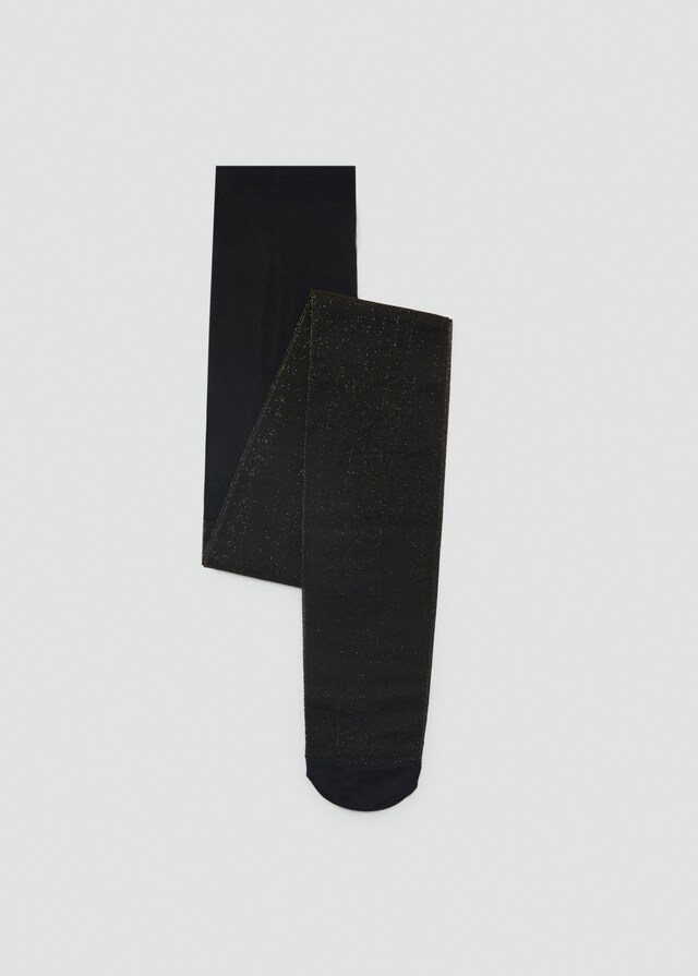 Mango Strumpfhose mit Lurex-Detail