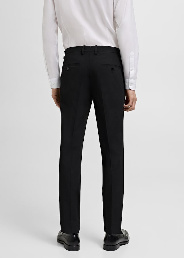 Mango Super Slim Fit-Anzughose Aus Stretchstoff