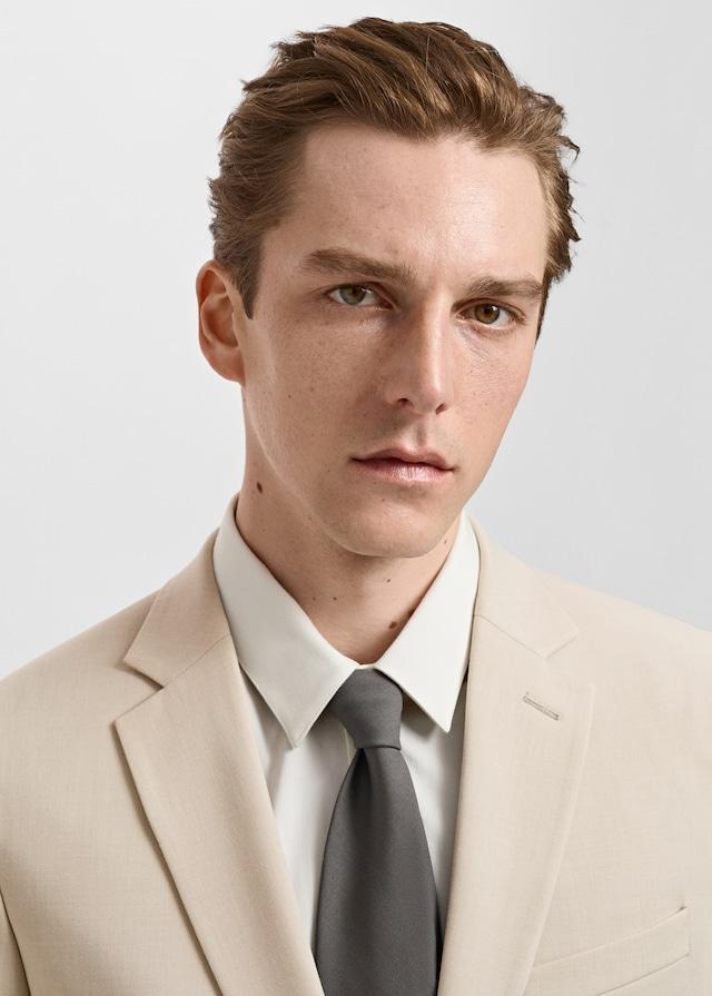 Mango Super Slim Fit-Anzugsakko Aus Stretchgewebe