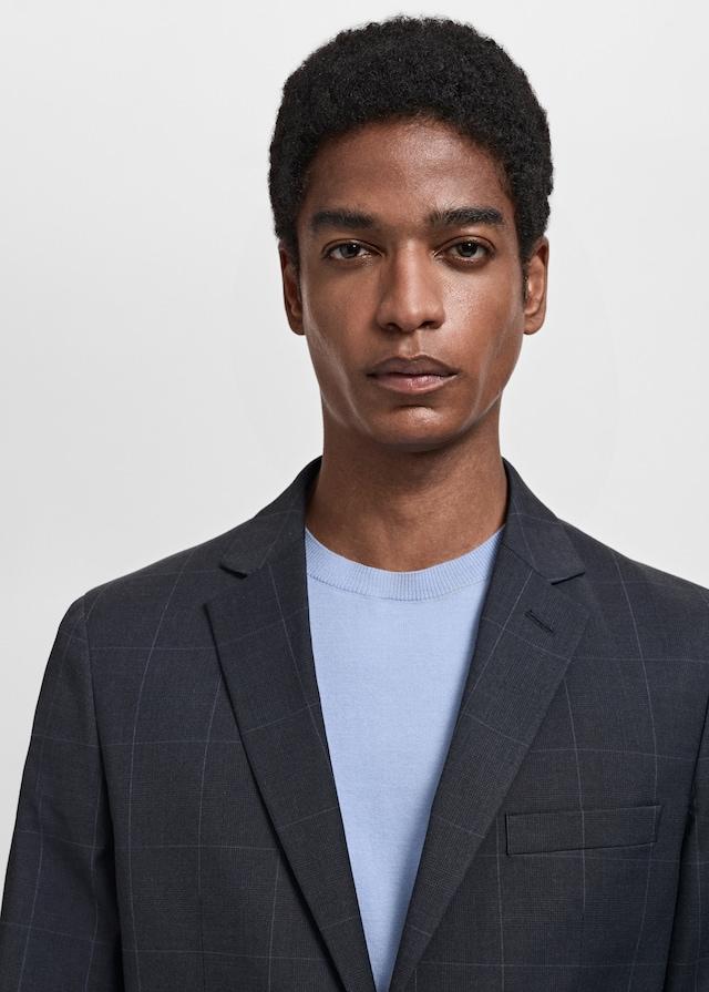 Mango Super Slim Fit-Anzugsakko Aus Stretchgewebe