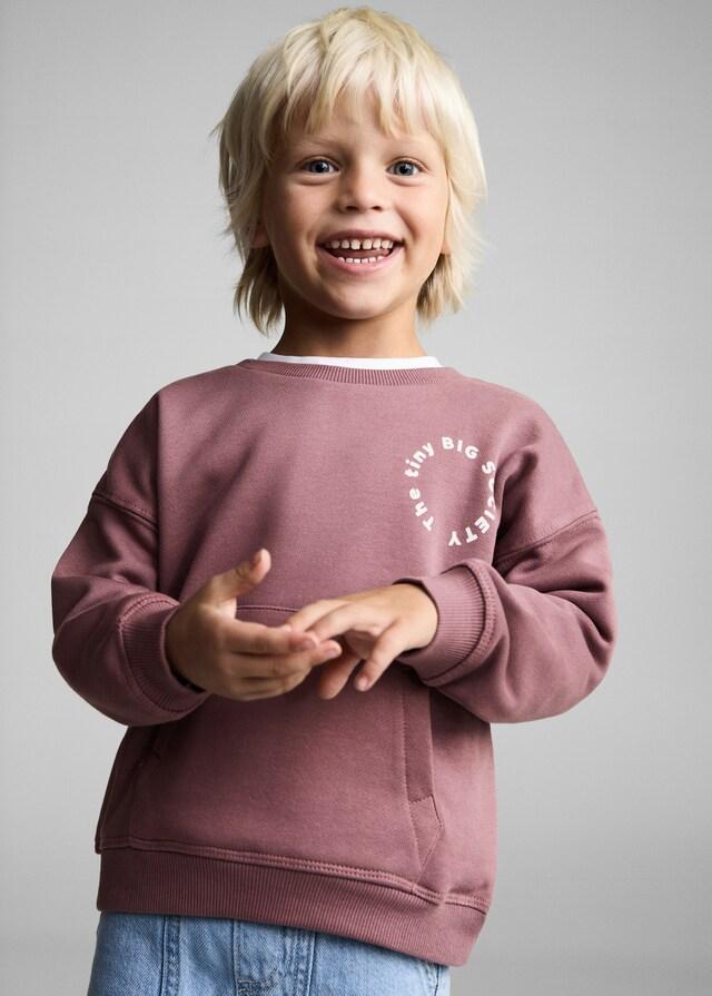 Mango Sweatshirt aus 100 % Baumwolle